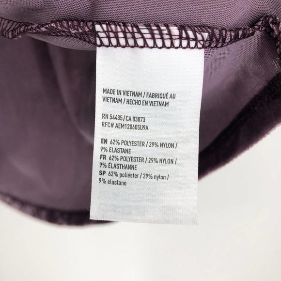 American Eagle Purple Velvet Strappy Tank Top Sz M - Picture 4 of 5